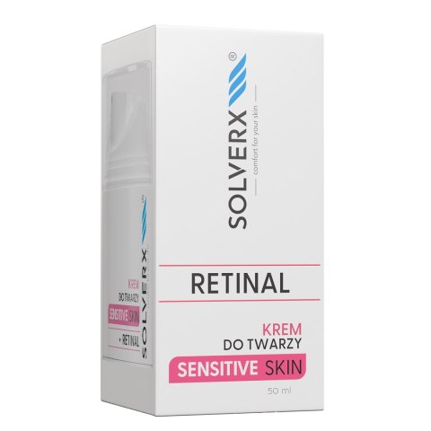 Solverx SENSITIVE SKIN krem do twarzy z retinalem 50 ml
