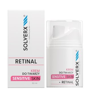 Solverx SENSITIVE SKIN krem do twarzy z retinalem 50 ml