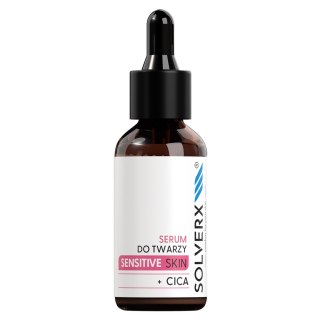 Solverx Sensitive Skin serum do twarzy z CICA łagodząco-regenerujące 30 ml