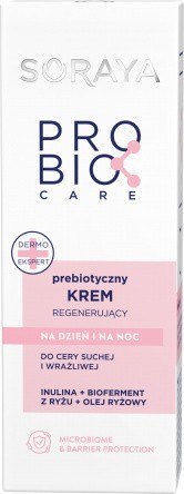 SORAYA SORAYA Probio Care Prebiotyczny Krem regenerujący na dzień i noc do cery suchej i wrażliwej 50ml
