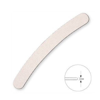 TOP CHOICE Top Choice Pielęgnacja i zdobienie paznokci Pilnik Banan 80/100 White 74585