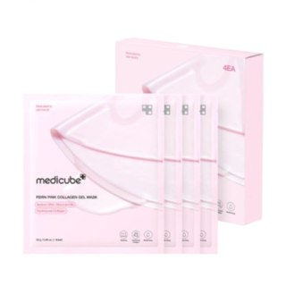 TOP KOREA MEDICUBE PDRN Pink Collagen Maski żelowe 4szt