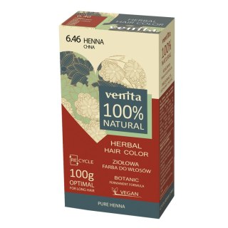 VENITA VENITA Herbal Hair Color Ziołowa farba do włosów nr 6.46 chna 100 g