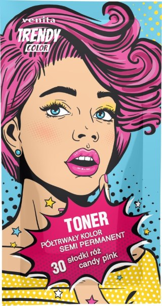 VENITA VENITA TONER DO KOLORYZACJI 30 SŁODKI RÓŻ 35g