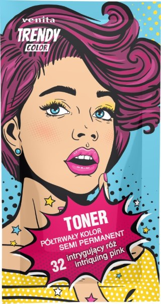 VENITA VENITA TONER DO KOLORYZACJI 32 INTRYG.RÓŻ 35g