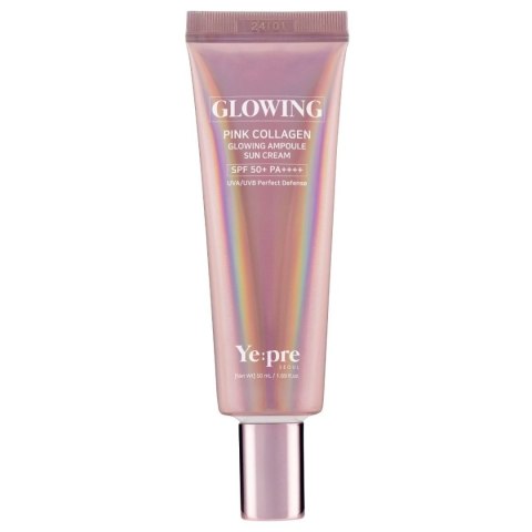 Yepre Pink Collagen ochronny krem przeciwsłoneczny SPF 50+ 50 ml