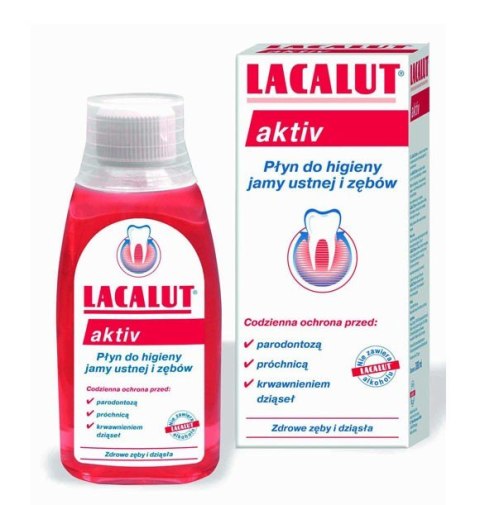 ZDROVIT Lacalut Płyn do płukania ust Aktiv 300ml