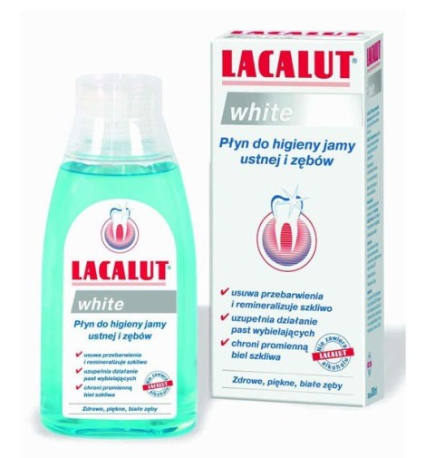 ZDROVIT Lacalut Płyn do płukania ust White 300ml