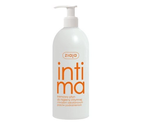 ZIAJA Ziaja Intima Kremowy płyn do higieny intymnej z kwasem askorbinowym 500ml