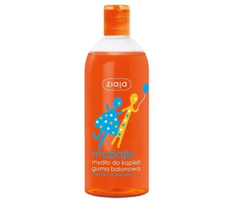 ZIAJA Ziaja Maziajki mydło do kąpieli guma balonowa 500ml