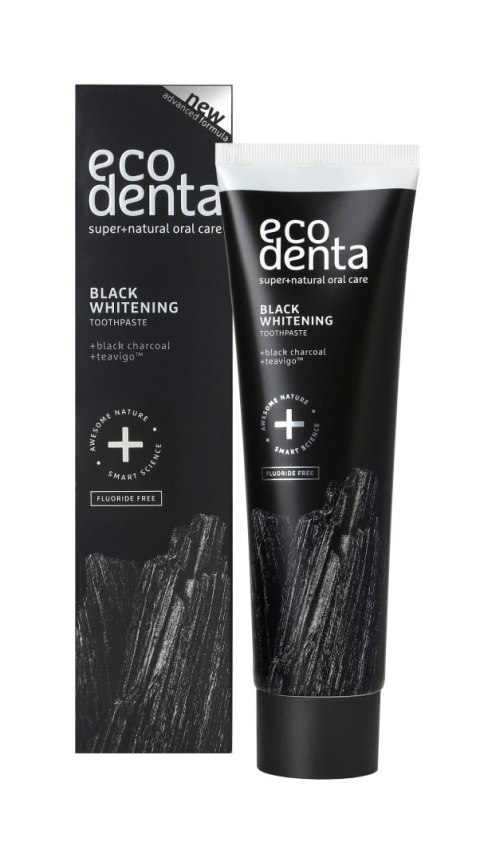 ART.ROZNE AG ECODENTA Black Whitening Wybielająca pasta do zębów 100 ml