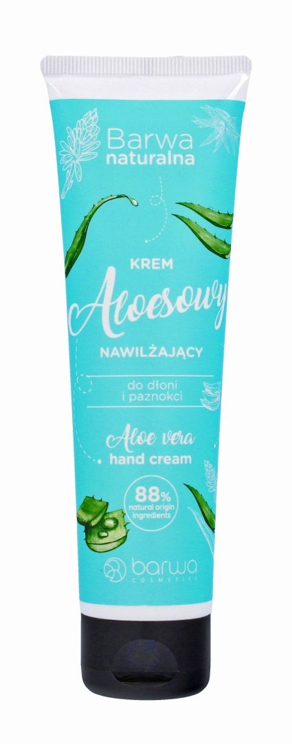 BARWA BARWA Naturalna Krem Aloesowy do dłoni i paznokci - nawilżający 100ml