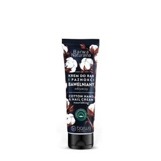 BARWA BARWA Naturalna Krem Bawełniany do dłoni i paznokci - odżywczy 100ml