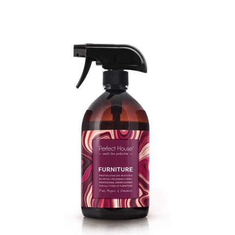 BARWA BARWA Perfect House Furniture Profesjonalne Mleczko do mycia i pielęgnacji mebli 450ml