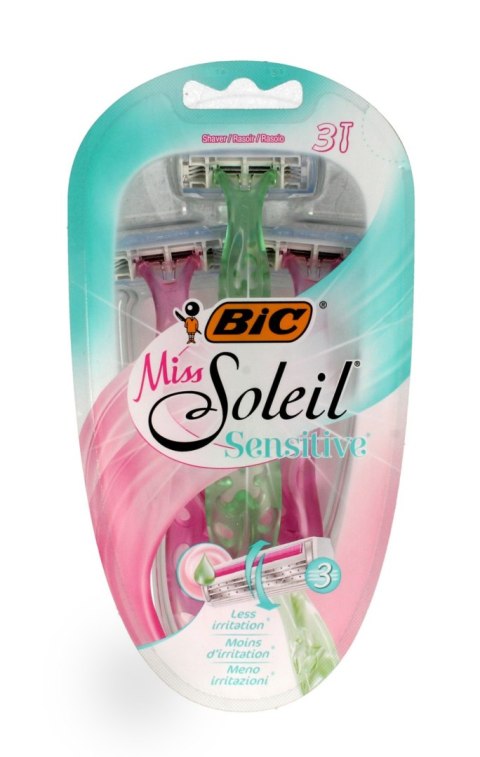 BIC Bic Maszynka do golenia Miss Soleil 3 Sensitive 1op.-3szt