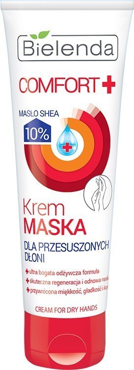 BIELENDA Bielenda Comfort + Krem-maska do przesuszonych dłoni 75ml