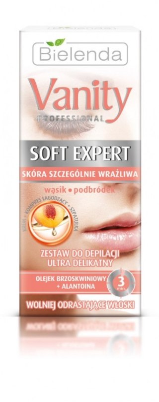 BIELENDA Bielenda Vanity Soft Expert Zestaw do depilacji twarzy ultra delikatny 15ml
