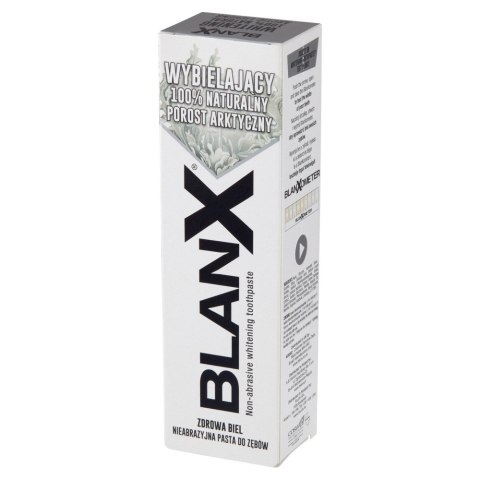 BLANX Blanx Nieabrazyjna Pasta do zębów wybielająca - Zdrowa Biel 75ml