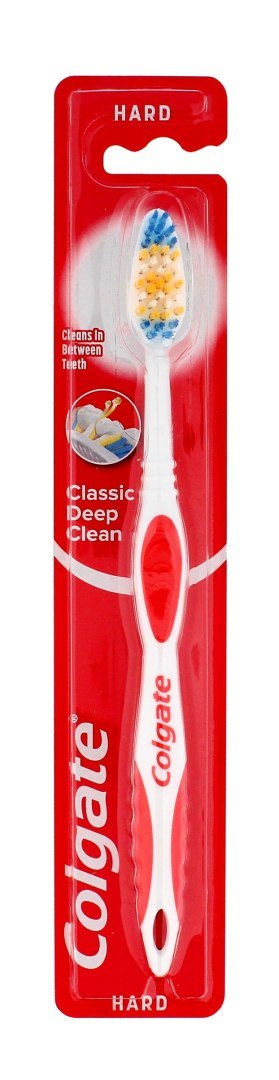 COLGATE Colgate Szczoteczka Classic Twarda - mix kolorów 1szt