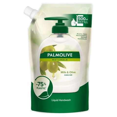 COLGATE Palmolive Naturals Kremowe Mydło w płynie Milk & Olive 500ml - zapas