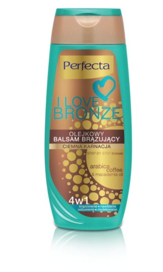 DAX PERFECTA I Love Bronze Balsam brązujący olejkowy - ciemna karnacja 250 ml