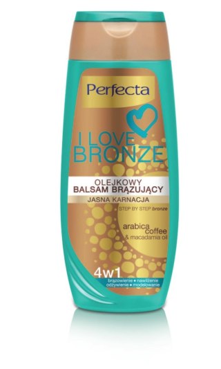 DAX PERFECTA I Love Bronze Balsam brązujący olejkowy - jasna karnacja 250 ml