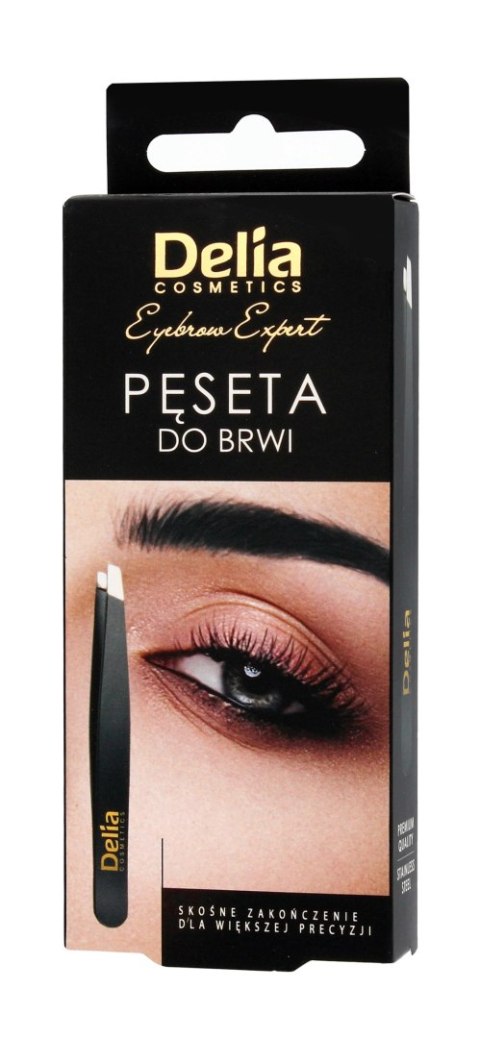 DELIA DELIA COSMETICS Eyebrow Expert Pęseta do brwi