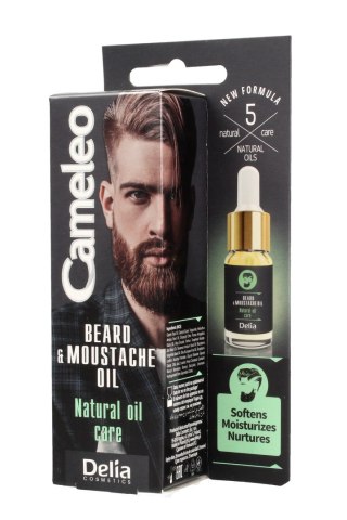 DELIA Delia Cosmetics Cameleo Men Olejek do brody i wąsów 10ml