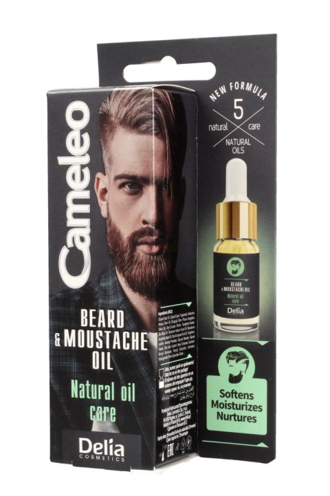 DELIA Delia Cosmetics Cameleo Men Olejek do brody i wąsów 10ml