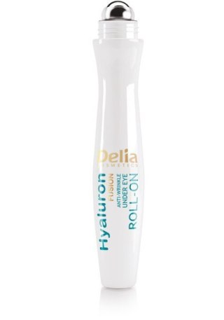 DELIA Delia Cosmetics Hyaluron Fusion 50+ Roll-on liftingujący pod oczy 15ml