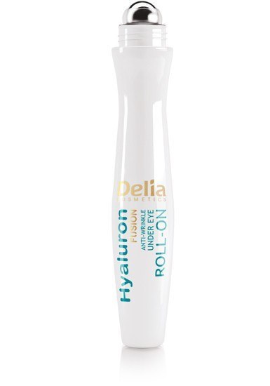 DELIA Delia Cosmetics Hyaluron Fusion 50+ Roll-on liftingujący pod oczy 15ml