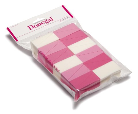 DONEGAL DONEGAL Gąbka do makijażu lateksowa - prostokąt (4301) 1 op. - 24 szt.