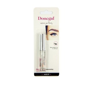 DONEGAL DONEGAL Klej do sztucznych rzęs z pędzelkiem - transparentny (9354) 5 g