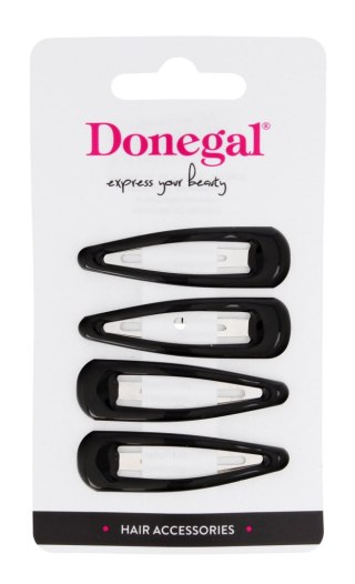DONEGAL DONEGAL Spinki do włosów czarne (FA-9864) 1 op. - 4 szt.