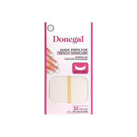 DONEGAL DONEGAL Szablony do french manicure (9577) 1 op. - 32 szt.