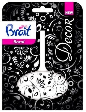 DRAMERS BRAIT Kostka toaletowa Decor 1-fazowa do WC Floral 40g