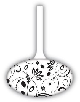 DRAMERS BRAIT Kostka toaletowa Decor 1-fazowa do WC Floral 40g