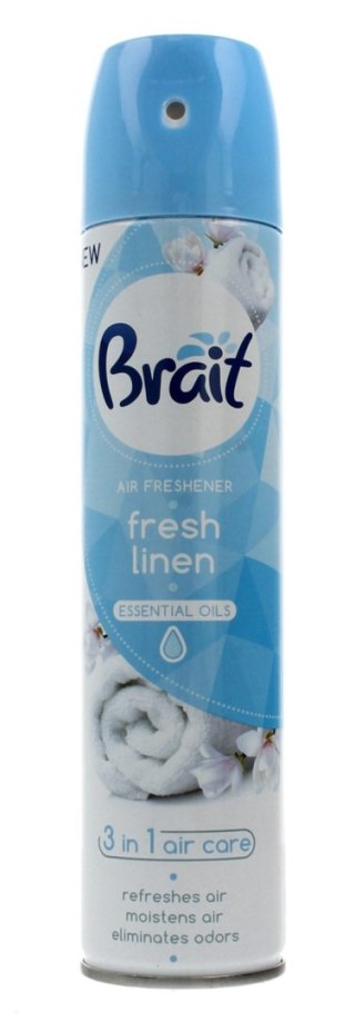 DRAMERS Brait Air Care 3in1 Odświeżacz powietrza klasyczny Fresh Linen 300ml