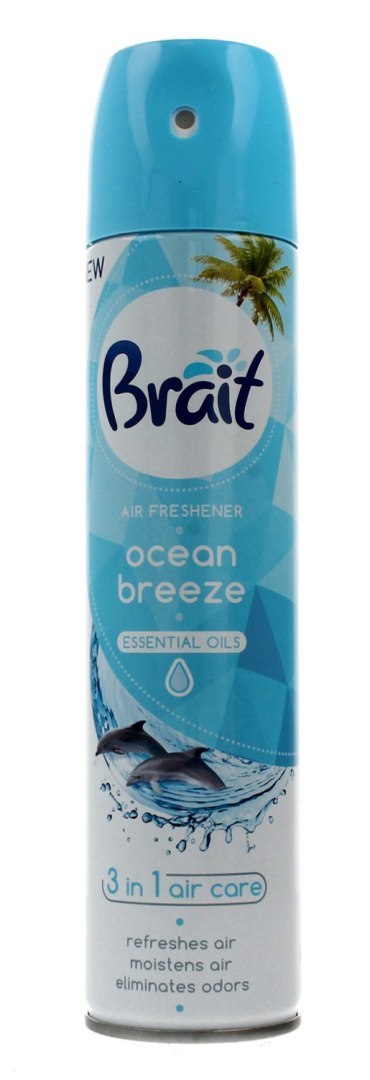 DRAMERS Brait Air Care 3in1 Odświeżacz powietrza klasyczny Ocean Breeze 300ml