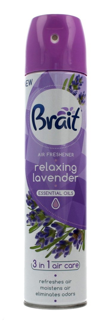 DRAMERS Brait Air Care 3in1 Odświeżacz powietrza klasyczny Relaxing Lavender 300ml