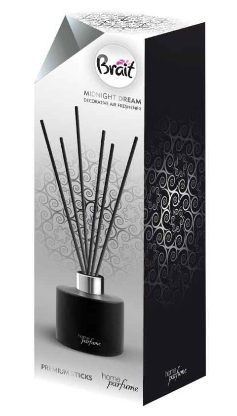DRAMERS Brait Home Parfume Decorative Olejek zapachowy + patyczki Midnight Dream 100ml