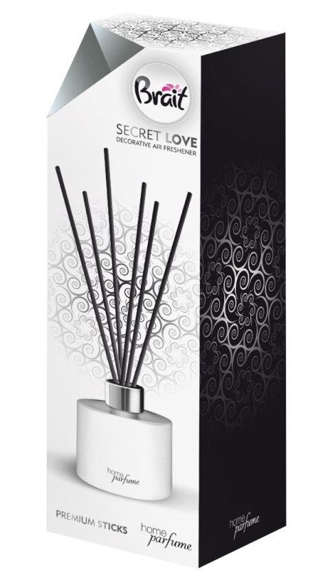 DRAMERS Brait Home Parfume Decorative Olejek zapachowy + patyczki Secret Love 100ml