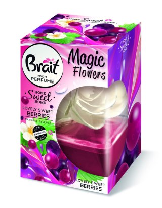 DRAMERS Brait Magic Flower Dekoracyjny Odświeżacz powietrza Lovely Sweet Berries 75ml