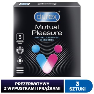 DUREX Durex Prezerwatywy Mutual Pleasure 3 szt