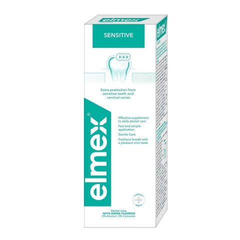 ELMEX/MERIDOL Elmex Płyn do płukania jamy ustnej Sensitive Plus 400ml