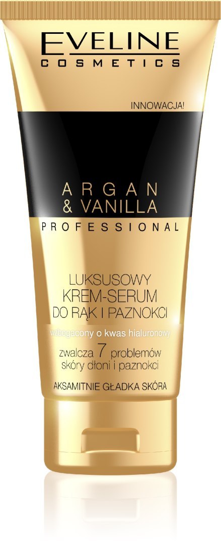 EVELINE EVELINE Argan&Vanilla Luksusowy krem-serum do rąk i paznokci 100 ml