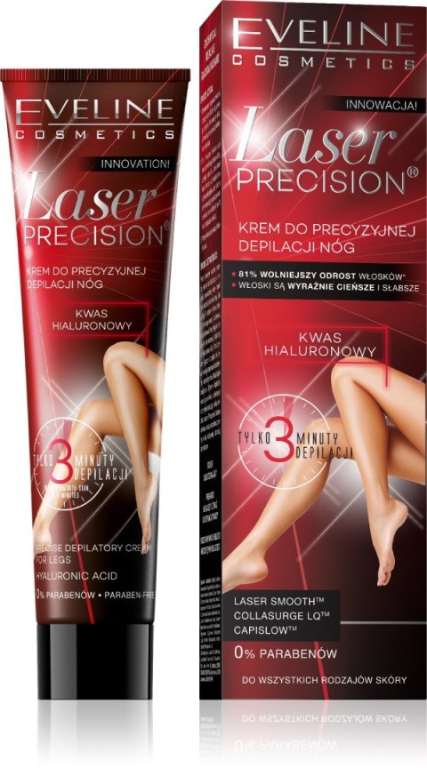EVELINE EVELINE Laser Precision Krem do precyzyjnej depilacji nóg 125 ml