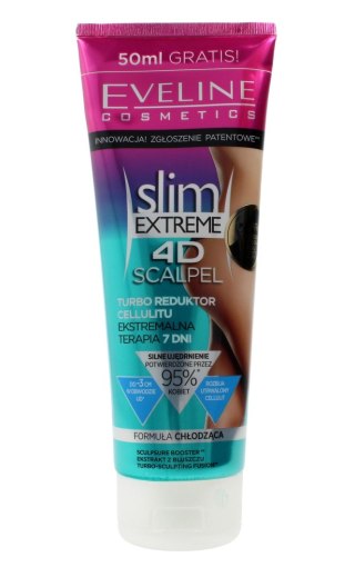 EVELINE EVELINE Slim Extreme 4D Scalpel turbo reduktor cellulitu ekstremalna terapia 7 dni 250 ml