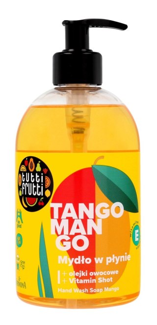 FARMONA TUTTI FRUTTI Mango & Brzoskwinia Mydło w płynie z olejkami owocowymi i witaminą E 500 ml