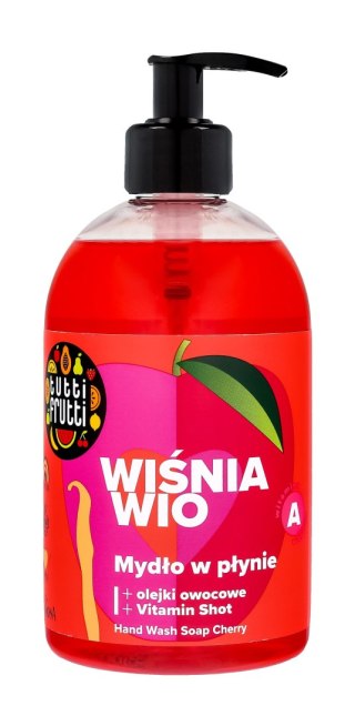 FARMONA TUTTI FRUTTI Wiśnia & Porzeczka Mydło w płynie z olejkami owocowymi i witaminą A 500 ml